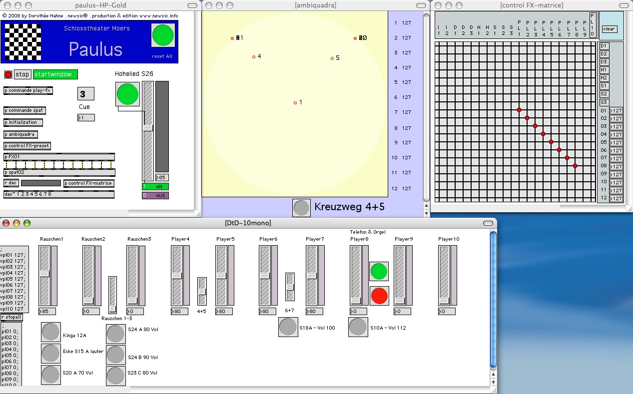 Schlosstheater Moers: Paulus Max/MSP