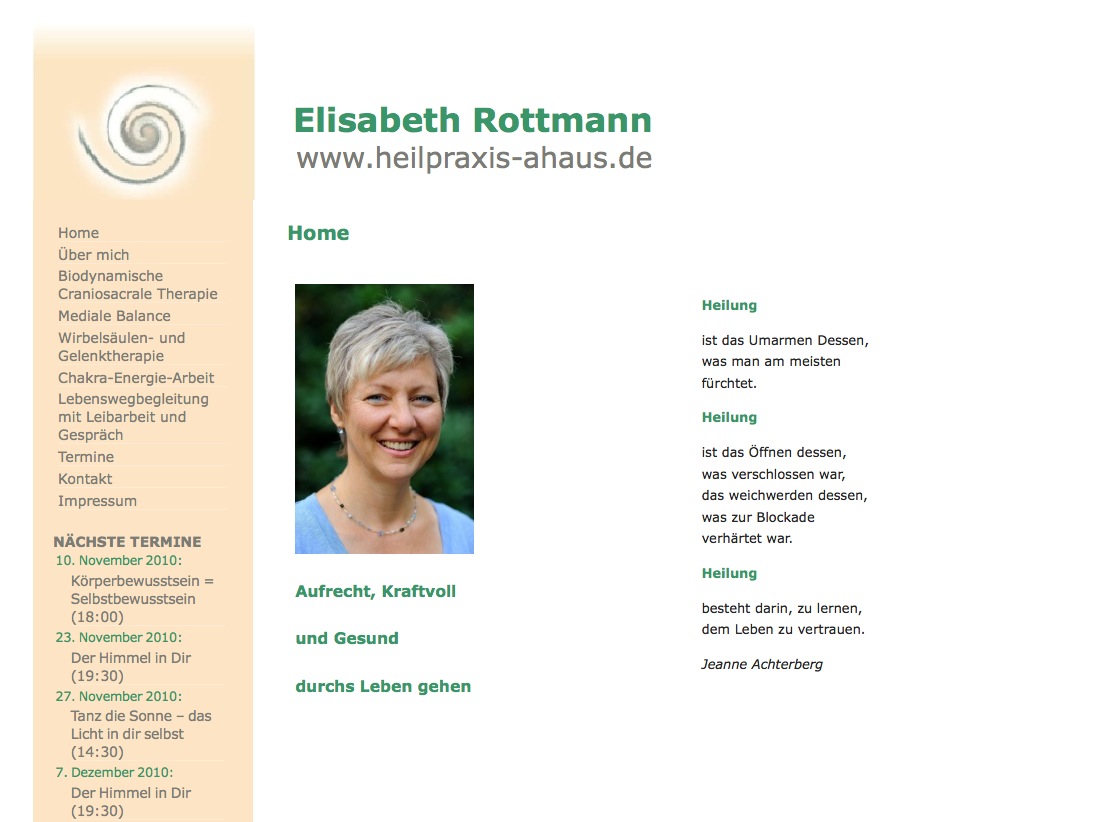 Heilpraxis Ahaus - Elisabeth Rottmann